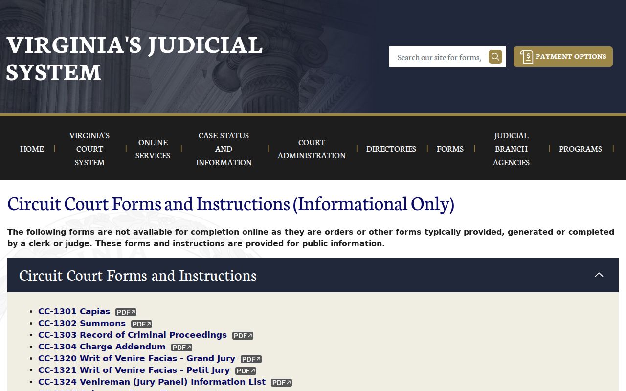 Grayson County bench warrant comparison with Circuit Court capias and show-cause forms